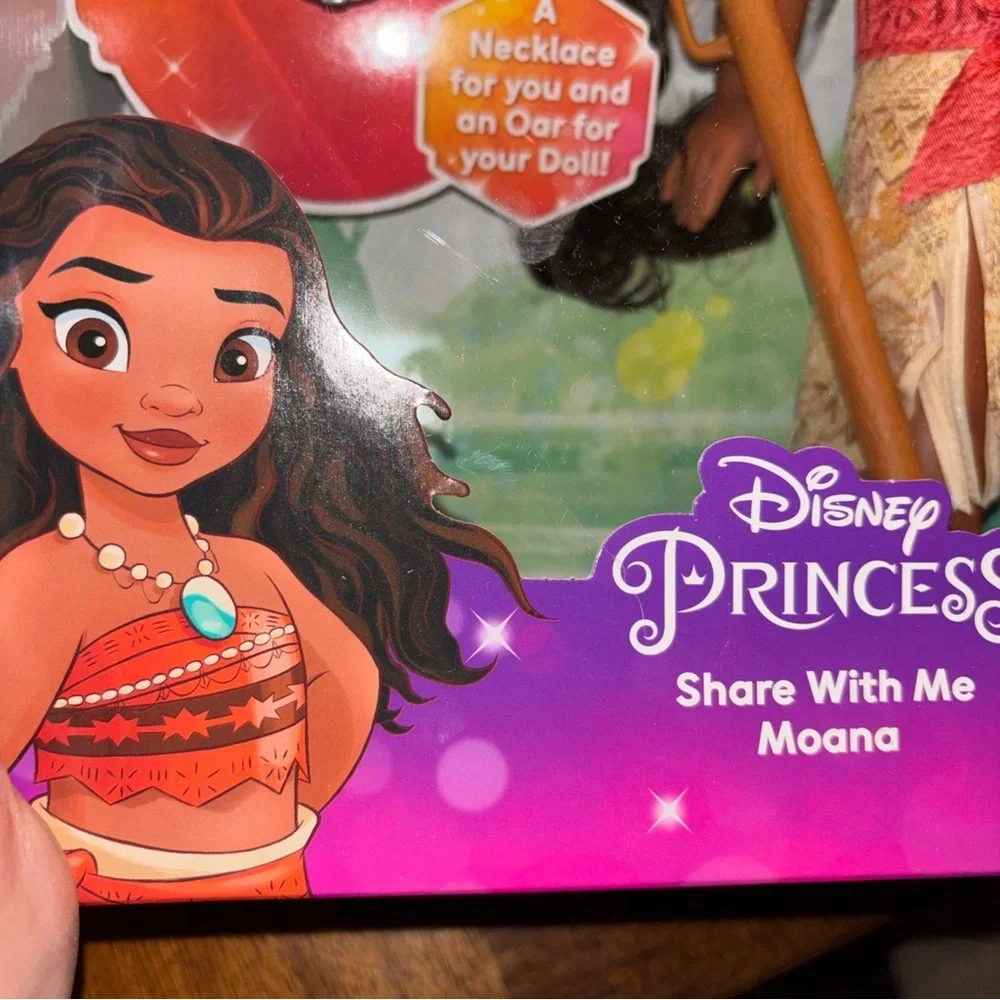Disney Princess Share‎ with Me Moana Doll with Child-sized Accessories 3+ NEW